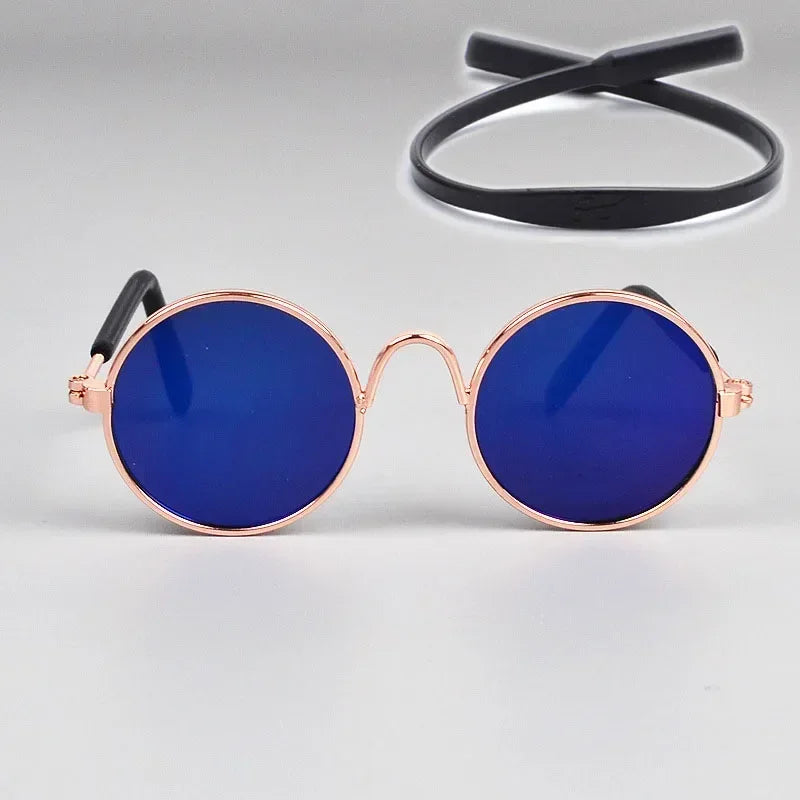 Cat Sunglasses Summer Outdoor Puppy UV Protection Sunglasses Dolls Sun Glasses Small Dog Cosplay Photo Props Cute Pet Sunglasses JJ Pets Supplies Store