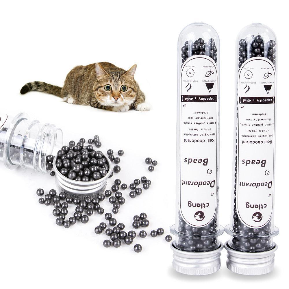 Activated Carbon Cat Litter Deodorizer: Odor-Neutralizing Powder For Fresh And Fragrance-Free Cat Environment Dog Hugs Cat