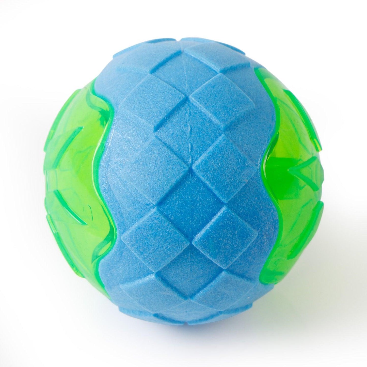 Glowing Audible Dog Toy Ball - Floatable, Teeth-Grinding Pet Toy Dog Hugs Cat