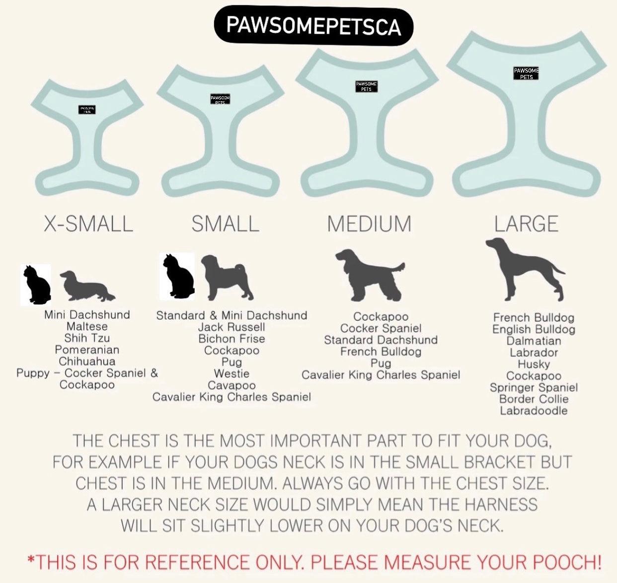 ADJUSTABLE HARNESS - DAPPER DOGGY PAWSOME PETS