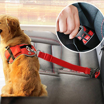 Telescopic Dog Traction Rope For Car Safety Dog Hugs Cat