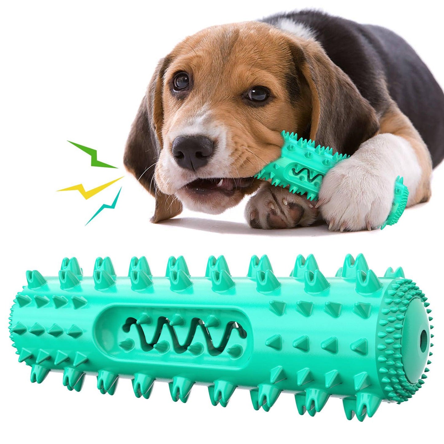 Pet Dental Delight: Interactive Dog Toothbrush And Teething Toy Dog Hugs Cat