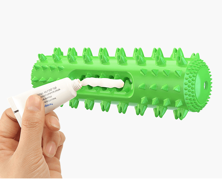 Pet Dental Delight: Interactive Dog Toothbrush And Teething Toy Dog Hugs Cat