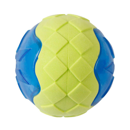 Glowing Audible Dog Toy Ball - Floatable, Teeth-Grinding Pet Toy Dog Hugs Cat