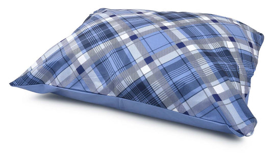 GreenSpring Plaid Pillow Bed
