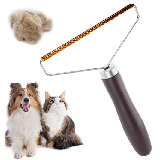 Pet Hair Remover Tool for Furniture Reusable Copper Teeth