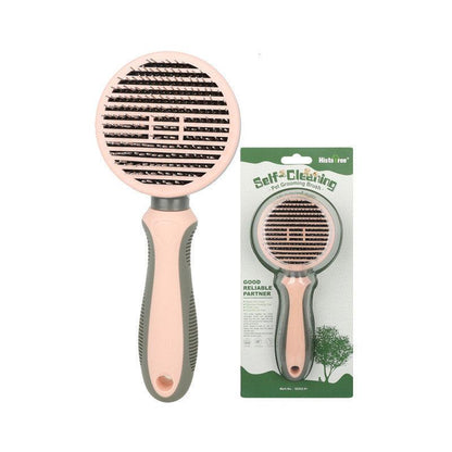 The Hair Whisperer: The Game-Changing Automatic Hair Removal Comb Dog Hugs Cat