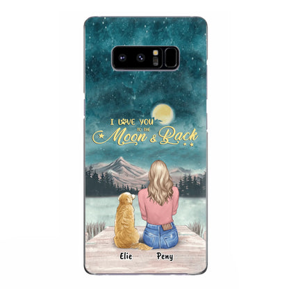 Personalized Pet Mom Phone Case - up to 4 Pets - FD19NO