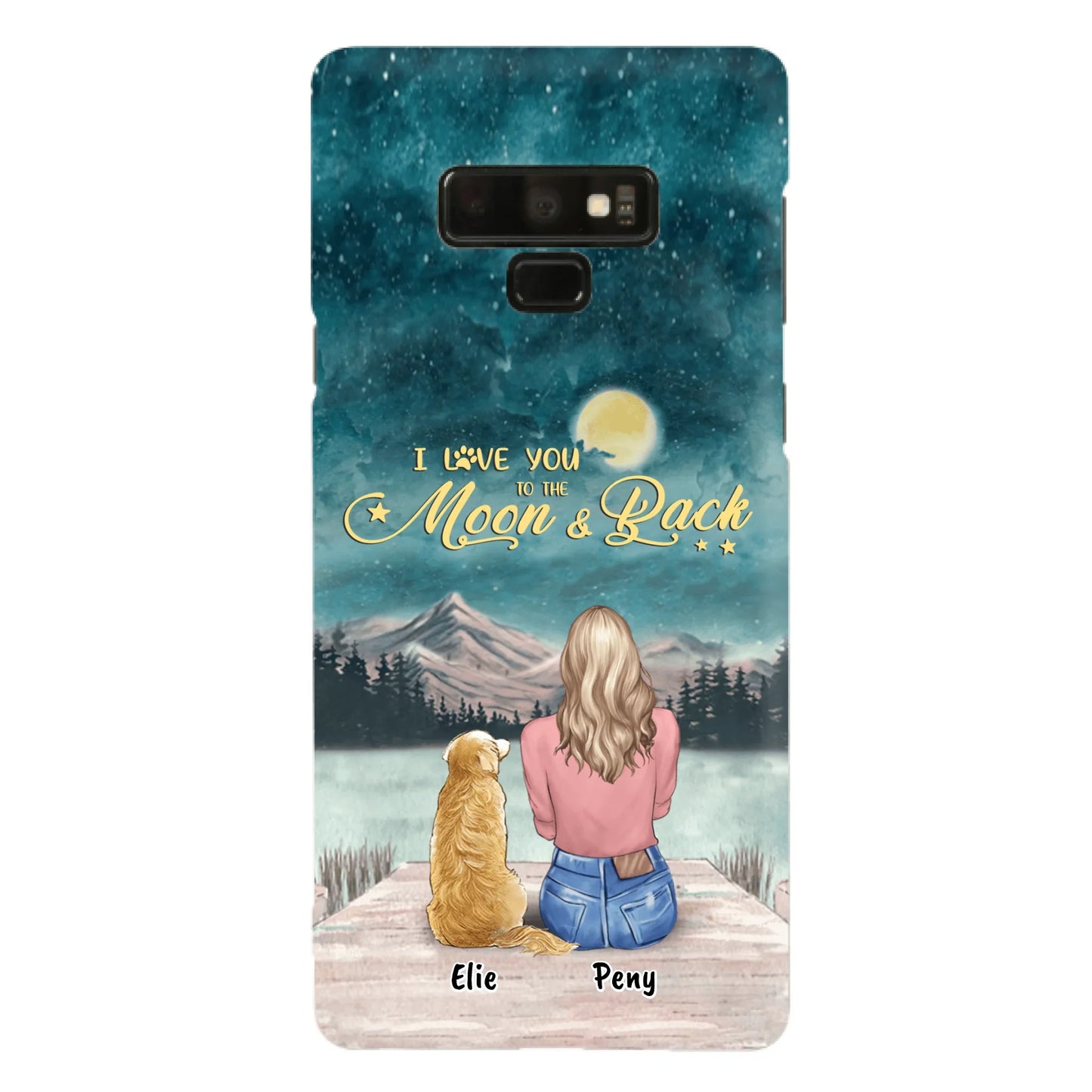 Personalized Pet Mom Phone Case - up to 4 Pets - FD19NO