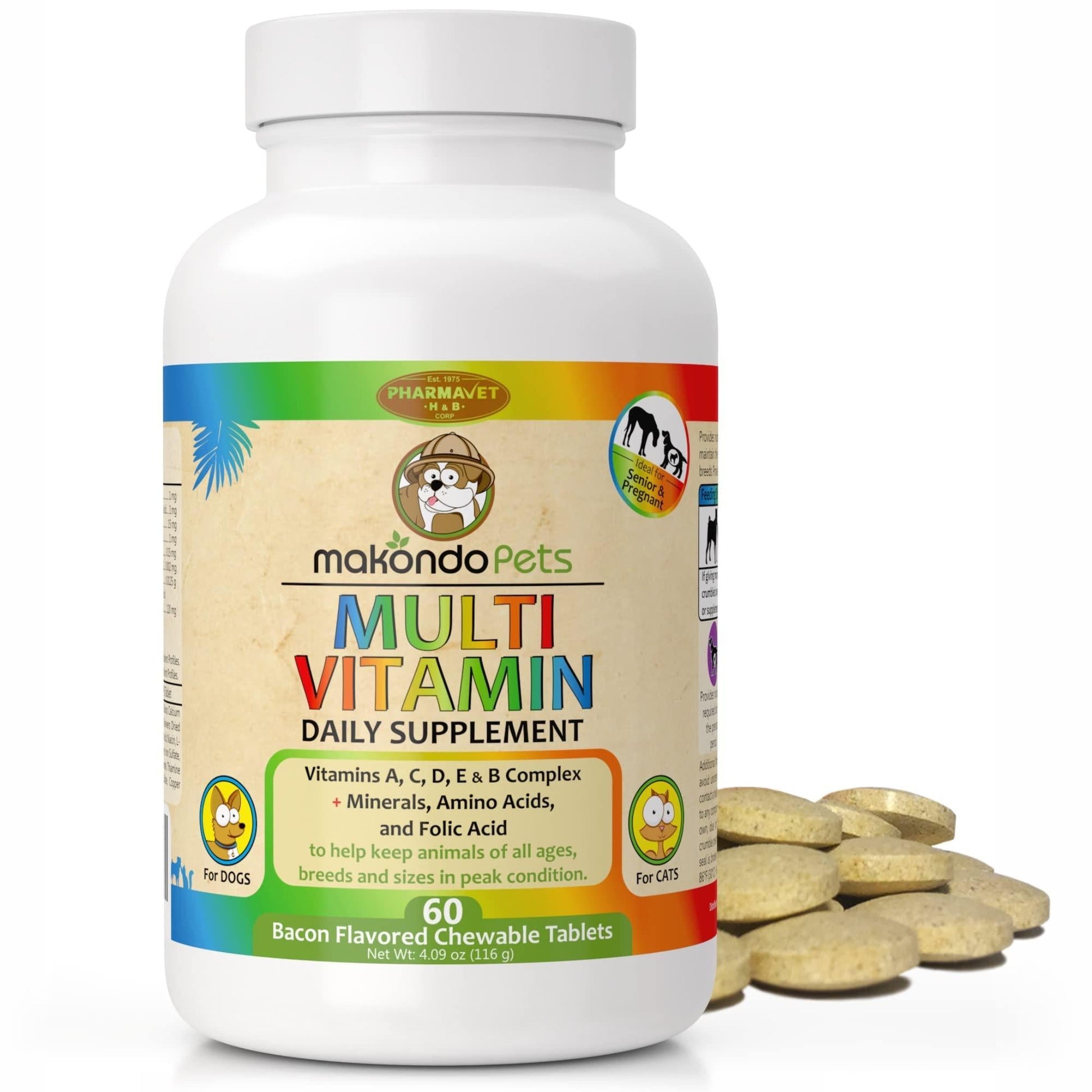 Prenatal Vitamins for Dogs and Cats Folic Acid and Minerals