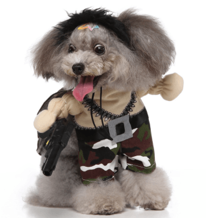 Funny Cosplay Pet Costume Set: Cute Cartoon Dog Outfit For Halloween And Christmas Dress-Up Dog Hugs Cat