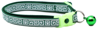 Greek Key Breakaway Cat Collar Pugs2Persians