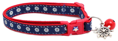 Ships Wheels Breakaway Cat Collar Pugs2Persians