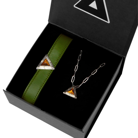 Olive Tiger Match Your Pet Gift Box Set