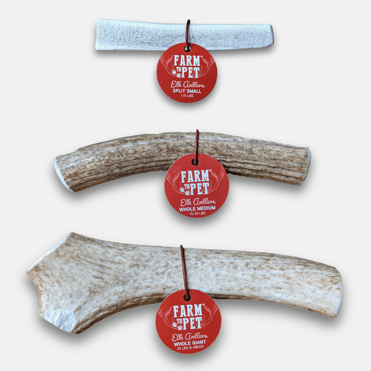 Elk Antler Dog Chews | Whole and Split Elk Antler Chews for Dogs