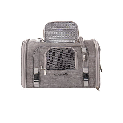 Mr. Peanut's Monterey Series Airline Compliant Horizontal Backpack Pet Carrier