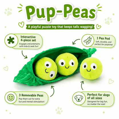 Pup-Peas Interactive Dog Toy