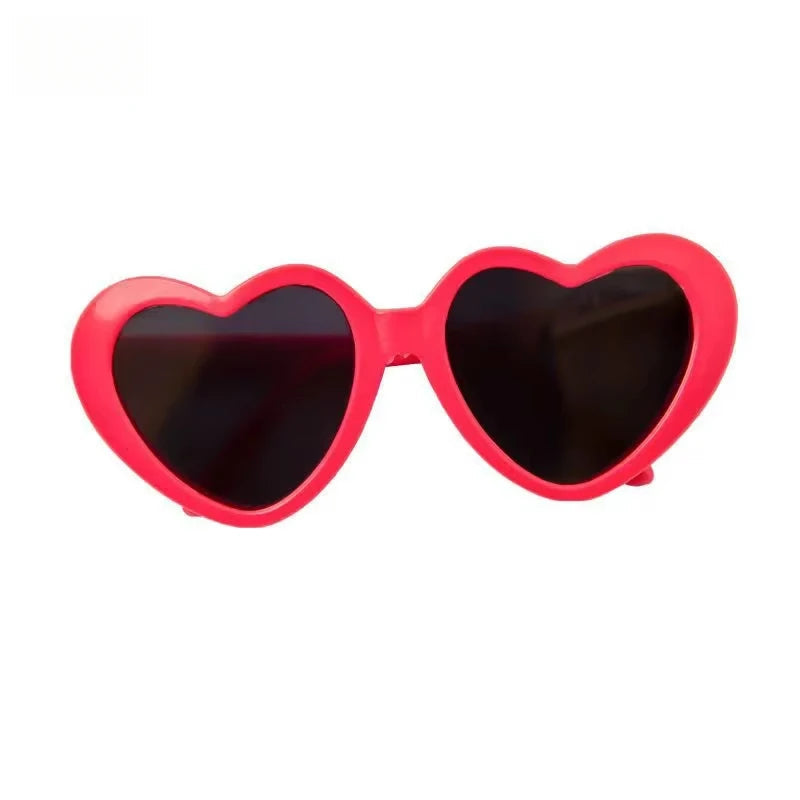 для собак Dog Glasses Pet Heart Glasses Cat Accessories Puppy Photos Tools Decorations for Dog Summer Party Eyewear Glasses CYGJ Pet Store