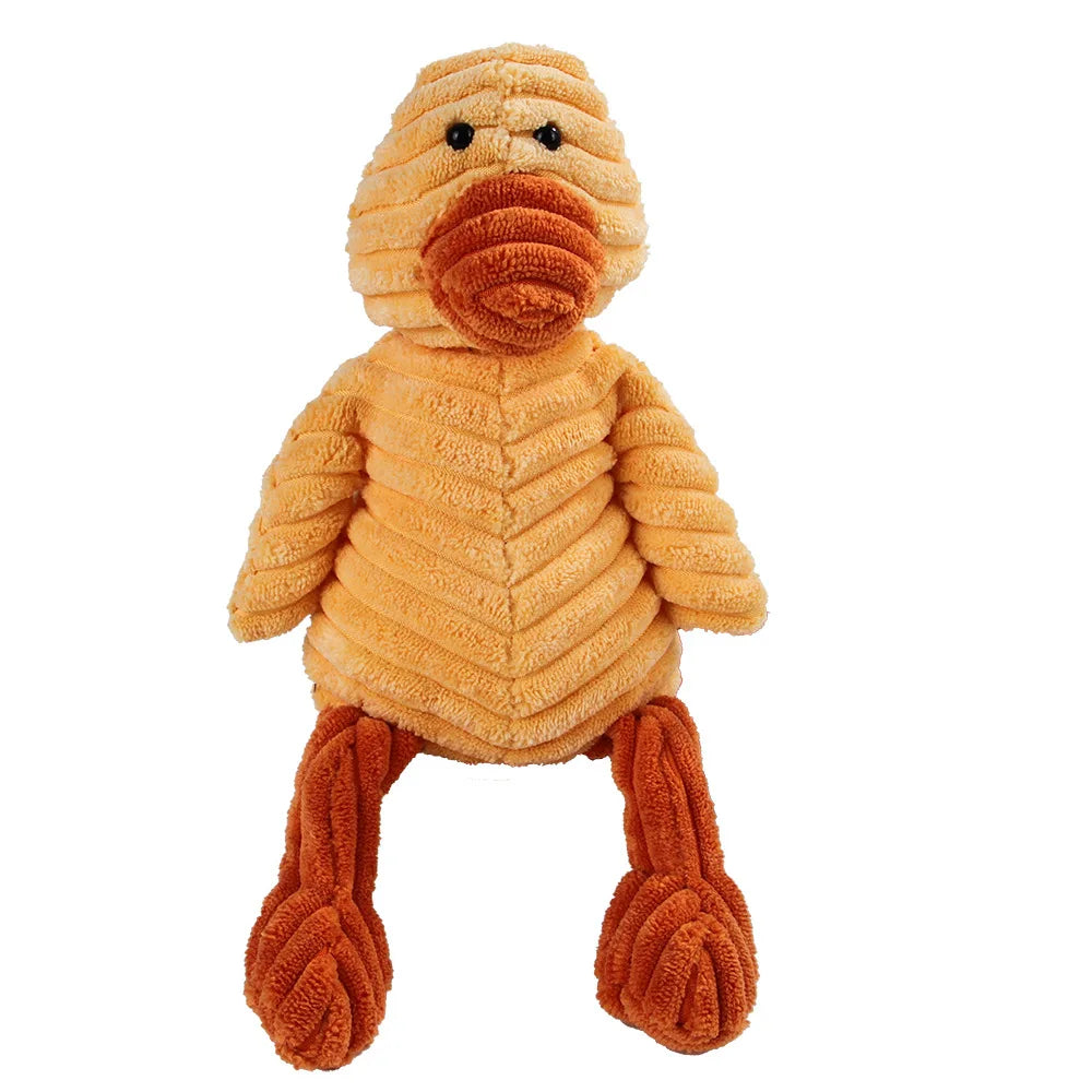 Pet Dog Molar Toy Vent Training Corduroy Monkey Pig Voice Plush Toy Dog Tooth Cleaning Supplie Dog Toys for Large Dogs Bobit Store