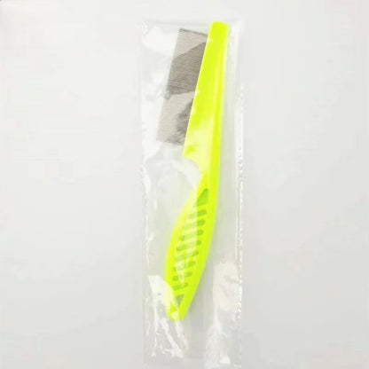 1/2pc Pet Hair Shedding Comb Stainless Steel Flea Comb for Cat Dog Pet Comfort Flea Hair Grooming Comb Dog Brush Grooming Tools Hi Pet Store