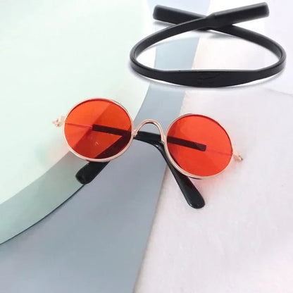 Cat Sunglasses Summer Outdoor Puppy UV Protection Sunglasses Dolls Sun Glasses Small Dog Cosplay Photo Props Cute Pet Sunglasses JJ Pets Supplies Store