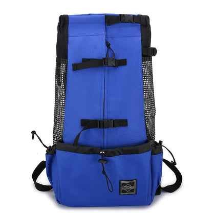 Strong Nylon Dog Carrier Backpack for Small Medium Dogs High Quality Breathable Cycling Backpack for Outdoor Travel Pet Supplies TNINGPET Store