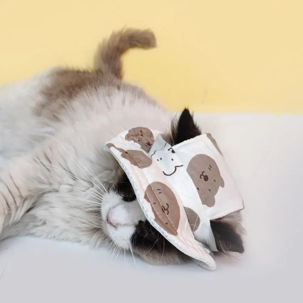 High-quality Adjustable Pet Sun Hat Cat Dog Breathable Dog Sunshade Hats Outdoor Travel Pet Fisherman Hat - My Pet Store