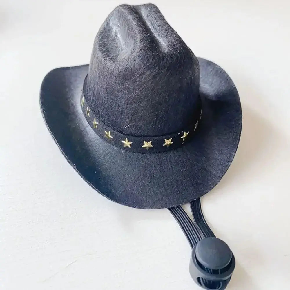 Adjustable Funny Pet Dog Hat Outdoor Summer Pet Accessories Dogs Cats Headwear Cowboy Hats Dog Cat Cosy Home Furnishings Store