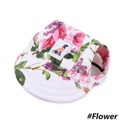 Fashionable Cute Pet Dog Cat Puppy Hat Baseball Visor Hat Puppy Grooming Dress Up Hat Peaked Cap Sunbonnet Outdoor Topee E-Smart Store