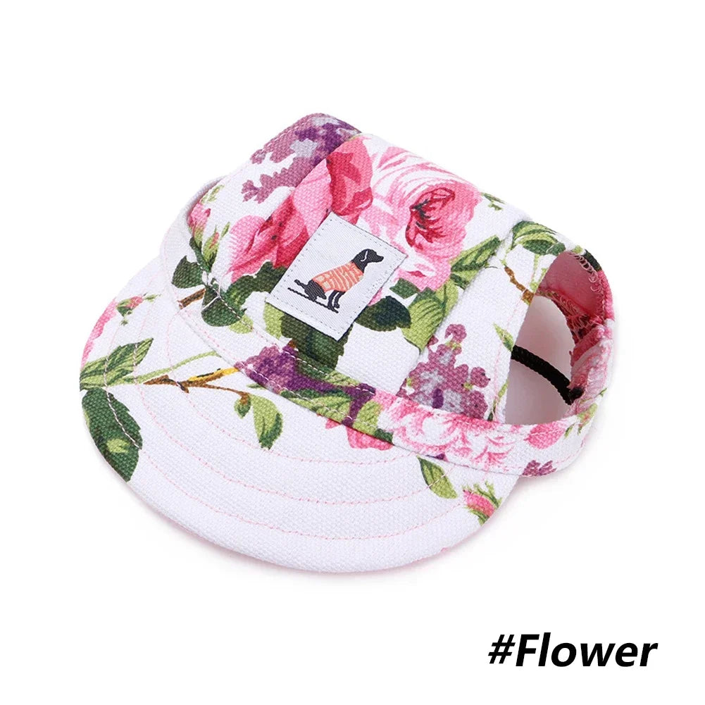 Fashionable Cute Pet Dog Cat Puppy Hat Baseball Visor Hat Puppy Grooming Dress Up Hat Peaked Cap Sunbonnet Outdoor Topee E-Smart Store