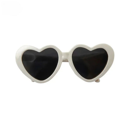 для собак Dog Glasses Pet Heart Glasses Cat Accessories Puppy Photos Tools Decorations for Dog Summer Party Eyewear Glasses CYGJ Pet Store