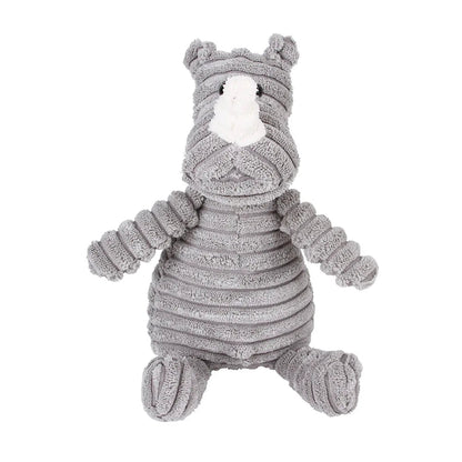Pet Dog Molar Toy Vent Training Corduroy Monkey Pig Voice Plush Toy Dog Tooth Cleaning Supplie Dog Toys for Large Dogs Bobit Store