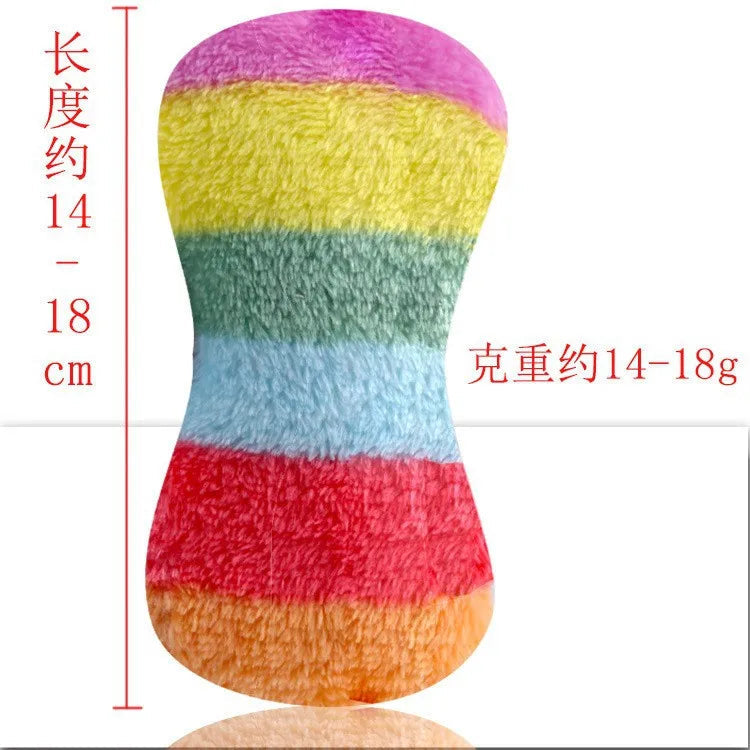 Pet Dog Molar Toy Vent Training Corduroy Monkey Pig Voice Plush Toy Dog Tooth Cleaning Supplie Dog Toys for Large Dogs Bobit Store