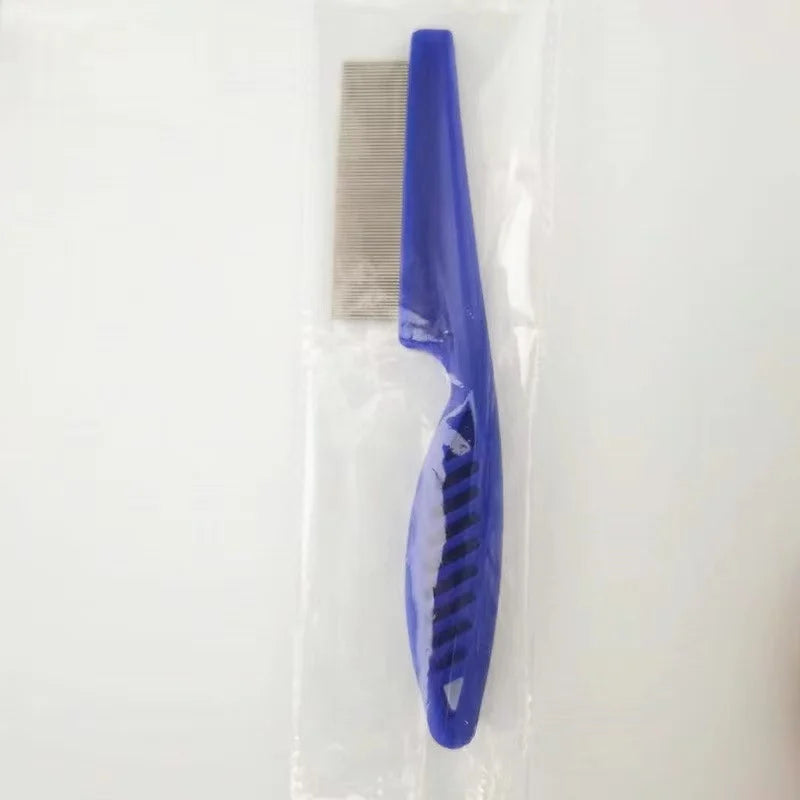 1/2pc Pet Hair Shedding Comb Stainless Steel Flea Comb for Cat Dog Pet Comfort Flea Hair Grooming Comb Dog Brush Grooming Tools Hi Pet Store