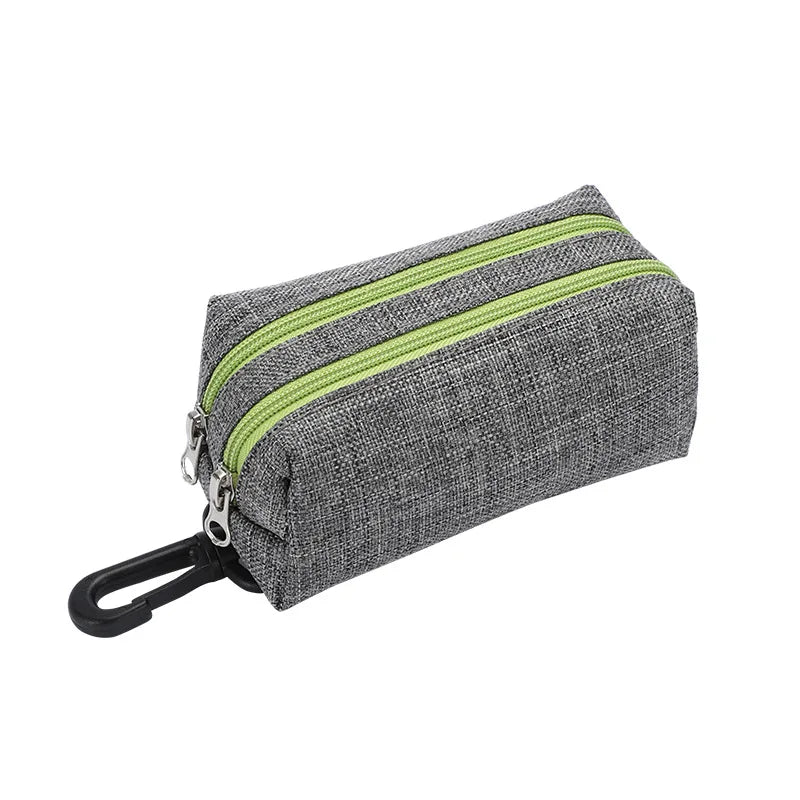 Pet Dog Poop Bag Dispenser Storage Bag Products Pet Waste Bags Carrier Dog Walking Accessories  Cleaning Supplies Bobit Store