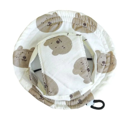 High-quality Adjustable Pet Sun Hat Cat Dog Breathable Dog Sunshade Hats Outdoor Travel Pet Fisherman Hat - My Pet Store