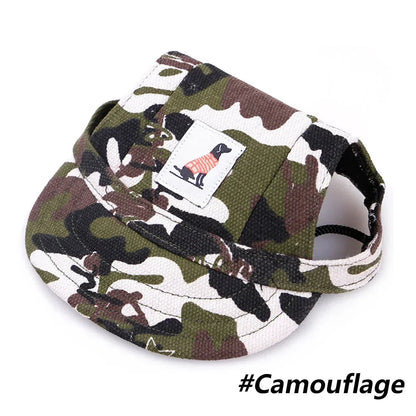 Fashionable Cute Pet Dog Cat Puppy Hat Baseball Visor Hat Puppy Grooming Dress Up Hat Peaked Cap Sunbonnet Outdoor Topee E-Smart Store