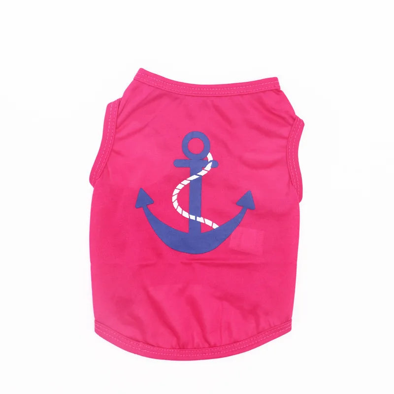 Security Clothing for Dogs Summer Pet Clothes Vest for Small Dogs Chihuahua Yorkshire Puppy Cats Low Price Pets T-shirt Costume TNINGPET Store