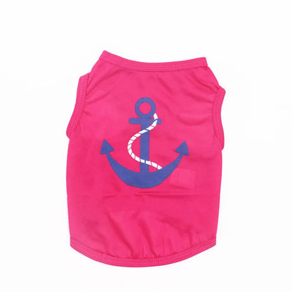 Security Clothing for Dogs Summer Pet Clothes Vest for Small Dogs Chihuahua Yorkshire Puppy Cats Low Price Pets T-shirt Costume TNINGPET Store