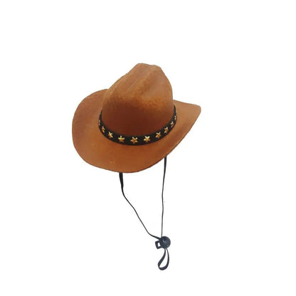 Adjustable Funny Pet Dog Hat Outdoor Summer Pet Accessories Dogs Cats Headwear Cowboy Hats Dog Cat Cosy Home Furnishings Store
