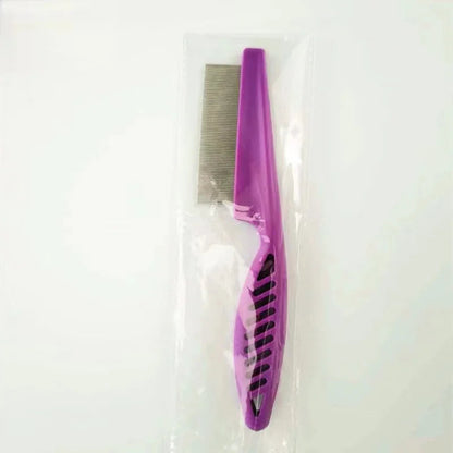 1/2pc Pet Hair Shedding Comb Stainless Steel Flea Comb for Cat Dog Pet Comfort Flea Hair Grooming Comb Dog Brush Grooming Tools Hi Pet Store
