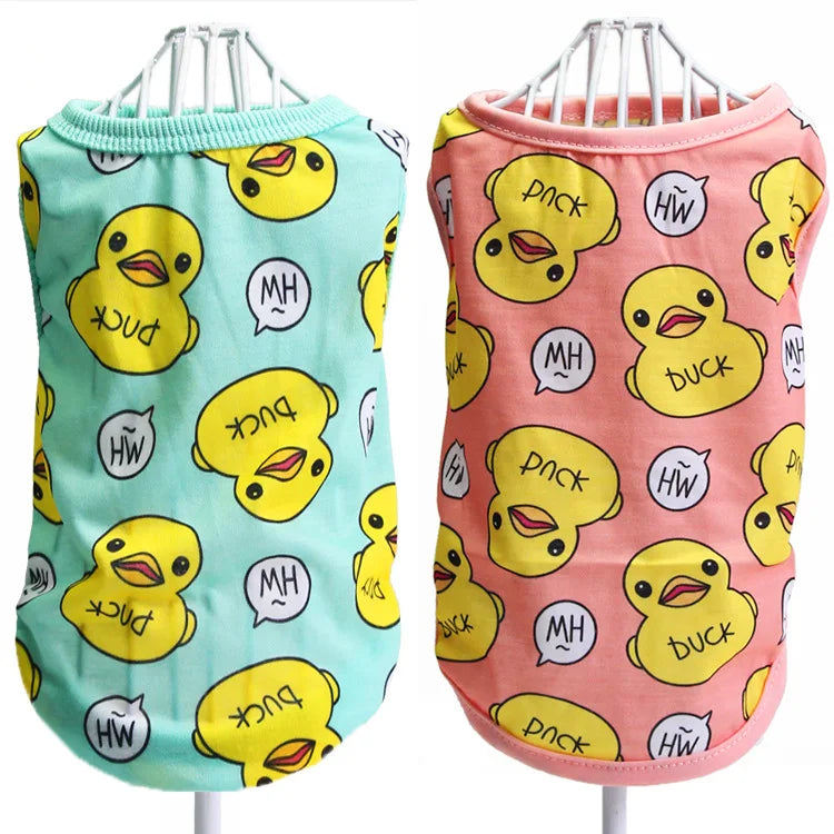 Cute Dog Clothes Soft Puppy Pajamas Outfits Pet Clothing for Small Dogs tshirts Spring Summer Yorkies Chihuahua Clothes 12c30 doagk Official Store