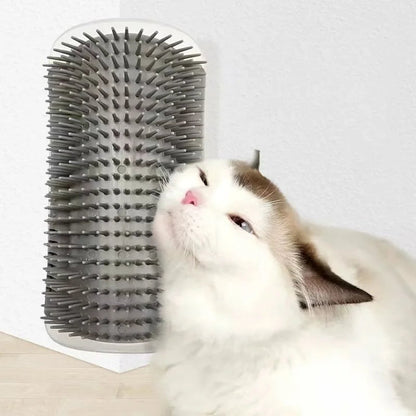 Cat Massage Tool Pet Hair Removal Massage Comb Wall Corner Self Cleaning Rubbing Brush Cats Toys Pet Beauty Supplies N0.1 Dream House Store