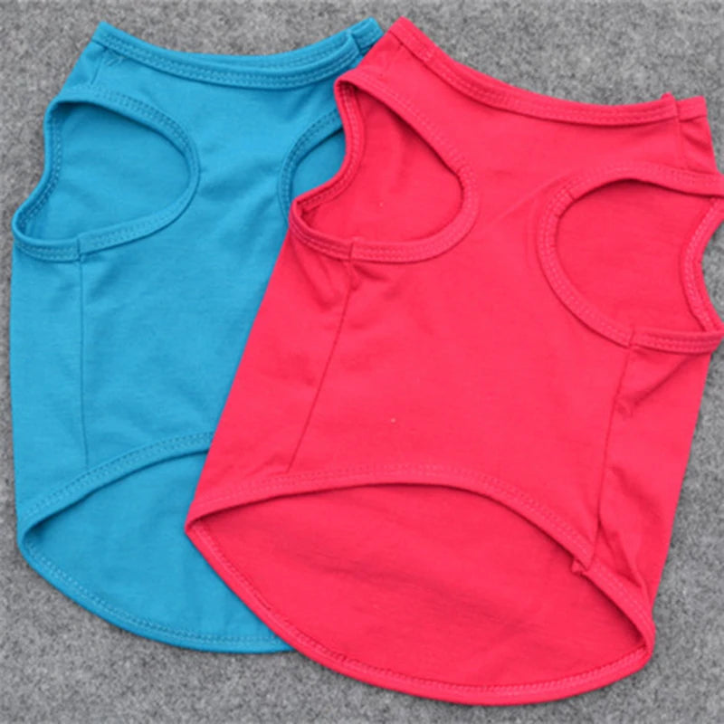 Security Clothing for Dogs Summer Pet Clothes Vest for Small Dogs Chihuahua Yorkshire Puppy Cats Low Price Pets T-shirt Costume TNINGPET Store