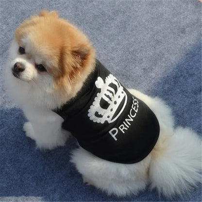 Security Clothing for Dogs Summer Pet Clothes Vest for Small Dogs Chihuahua Yorkshire Puppy Cats Low Price Pets T-shirt Costume TNINGPET Store