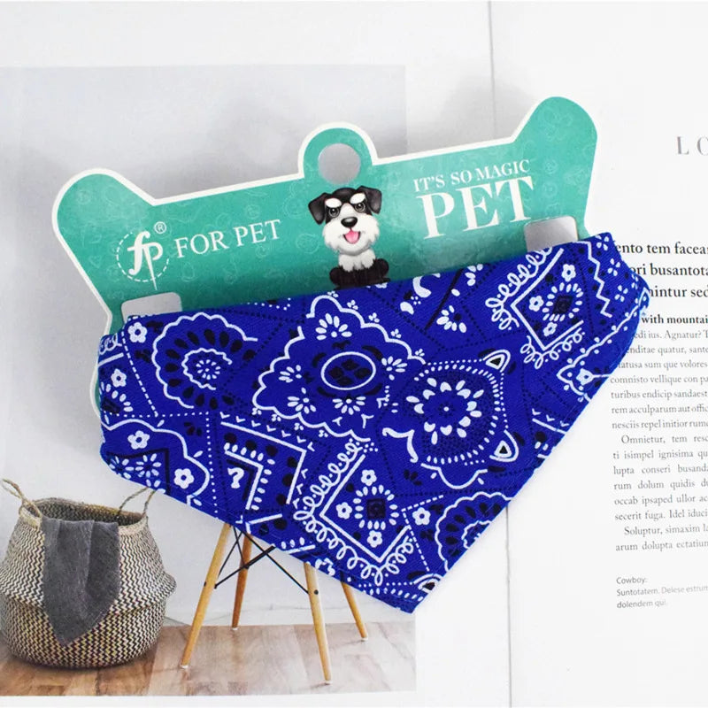 Adjustable Pet Puppy Cat Scarf For Cat Small Medium Large Dogs Bandana Collar Birthday Party Dress Up Pet Accessories Shop1103874959 Store