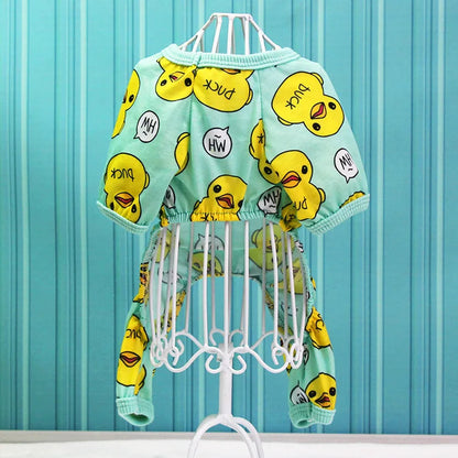 Cute Dog Clothes Soft Puppy Pajamas Outfits Pet Clothing for Small Dogs tshirts Spring Summer Yorkies Chihuahua Clothes 12c30 doagk Official Store