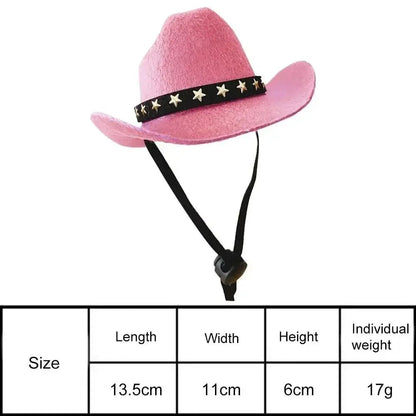 Adjustable Funny Pet Dog Hat Outdoor Summer Pet Accessories Dogs Cats Headwear Cowboy Hats Dog Cat Cosy Home Furnishings Store