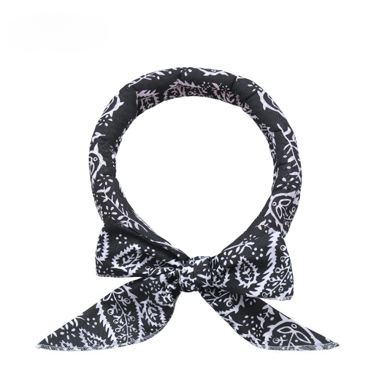 Pet Cooling Ice Scarf Cool Ice Towel Heatstroke Dogs Cats Ice Collar Adjustable Cat Collar Bib prevent heat stroke Dog Supplies daidaidog Store