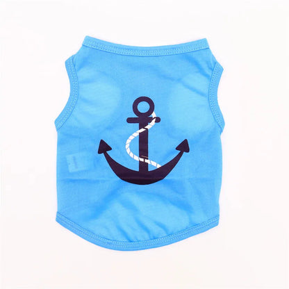 Security Clothing for Dogs Summer Pet Clothes Vest for Small Dogs Chihuahua Yorkshire Puppy Cats Low Price Pets T-shirt Costume TNINGPET Store